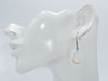 Elegante Ohrringe mit Opal-Tropfen